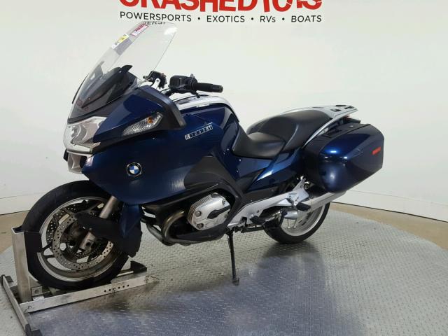 WB10388077ZT10479 - 2007 BMW R1200 RT BLUE photo 4