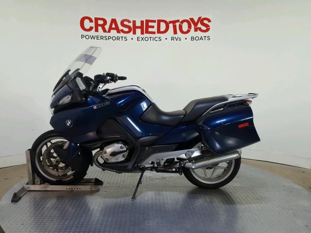 WB10388077ZT10479 - 2007 BMW R1200 RT BLUE photo 5