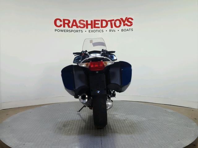 WB10388077ZT10479 - 2007 BMW R1200 RT BLUE photo 7