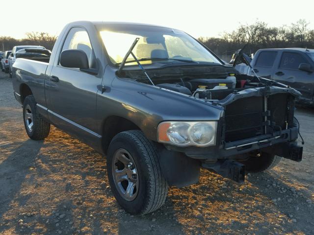 1D7HA16K85J629365 - 2005 DODGE RAM 1500 S GRAY photo 1