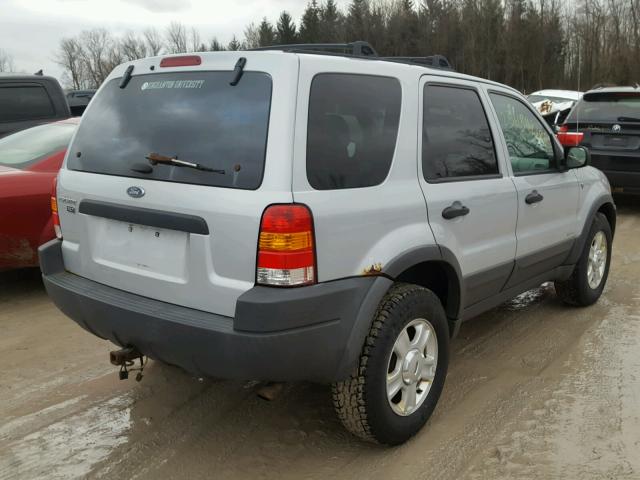 1FMCU04132KC39923 - 2002 FORD ESCAPE XLT GRAY photo 4