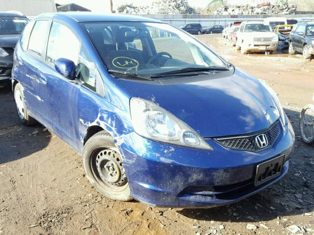 JHMGE8H30CC035409 - 2012 HONDA FIT BLUE photo 1