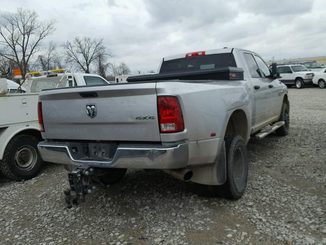 3C63DRGL9CG341815 - 2012 DODGE RAM 3500 S SILVER photo 4