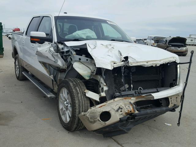 1FTFW1EV3AKB57286 - 2010 FORD F150 SUPER WHITE photo 1