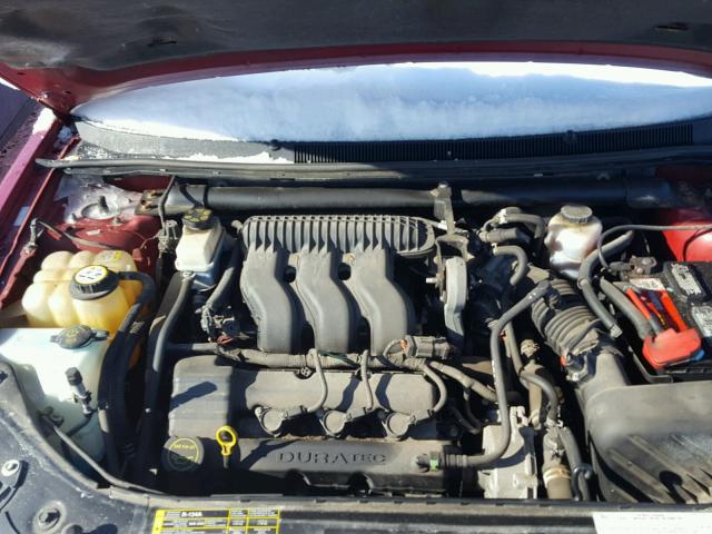 1FAHP25107G159474 - 2007 FORD FIVE HUNDR RED photo 7
