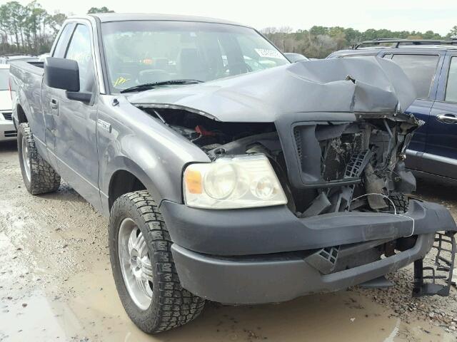 1FTRF12226NB69944 - 2006 FORD F150 GRAY photo 1