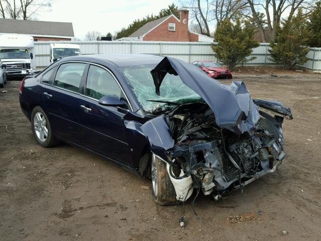 2G1WU58R479355700 - 2007 CHEVROLET IMPALA LTZ BLUE photo 1