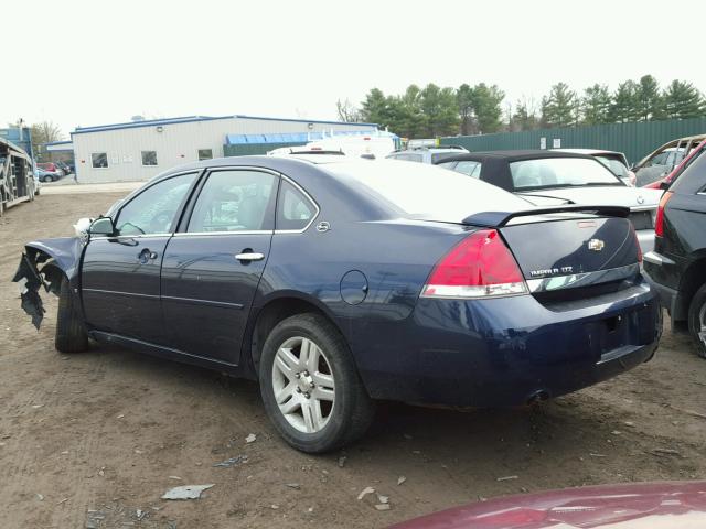 2G1WU58R479355700 - 2007 CHEVROLET IMPALA LTZ BLUE photo 3