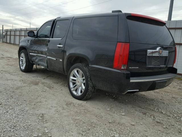 1GYS4KEF6DR349441 - 2013 CADILLAC ESCALADE E BLACK photo 3