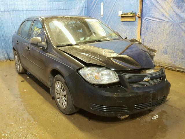 1G1AD5F55A7159185 - 2010 CHEVROLET COBALT 1LT BLACK photo 1