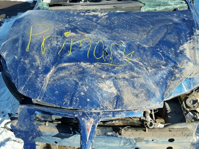 1G2ZH528254123075 - 2005 PONTIAC G6 GT BLUE photo 7