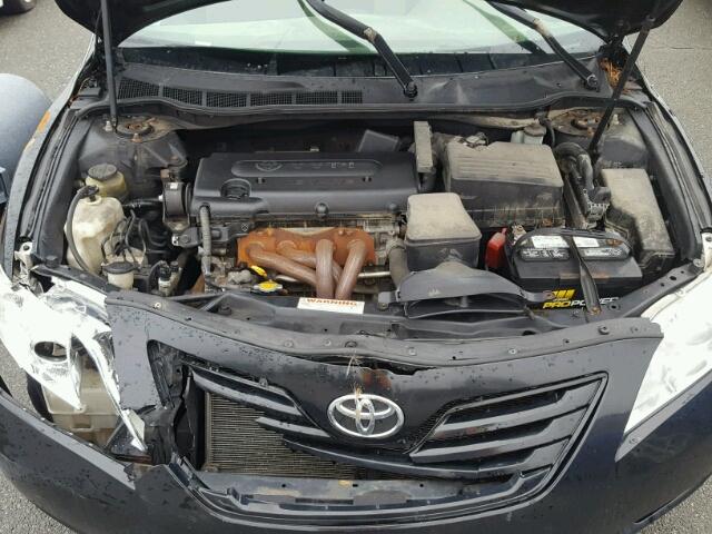 4T1BE46K57U709676 - 2007 TOYOTA CAMRY NEW BLACK photo 7