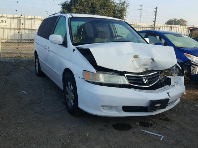 5FNRL18673B130957 - 2003 HONDA ODYSSEY EX WHITE photo 1