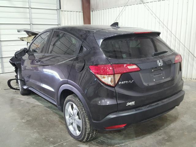 3CZRU5H56GM711504 - 2016 HONDA HR-V EX CHARCOAL photo 3