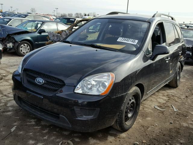 KNAFG528697240791 - 2009 KIA RONDO BASE BLACK photo 2