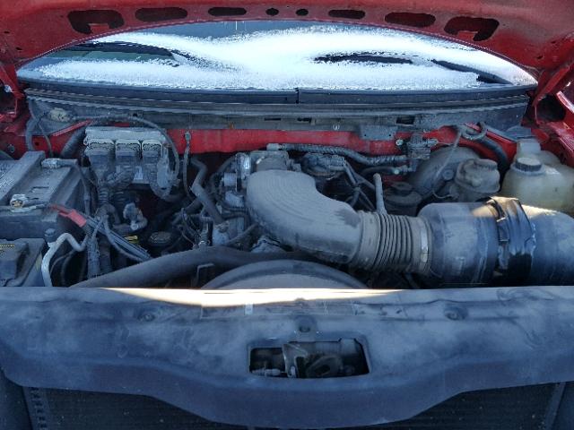 1FTRF12W75NA29826 - 2005 FORD F150 RED photo 7