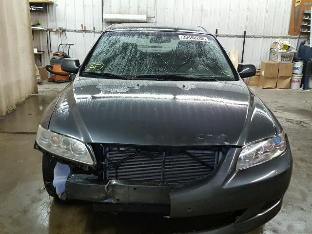1YVFP80C455M37762 - 2005 MAZDA 6 I فحمي صورة 9