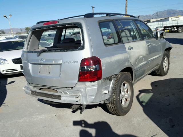 JTEGD21A270156441 - 2007 TOYOTA HIGHLANDER SILVER photo 4