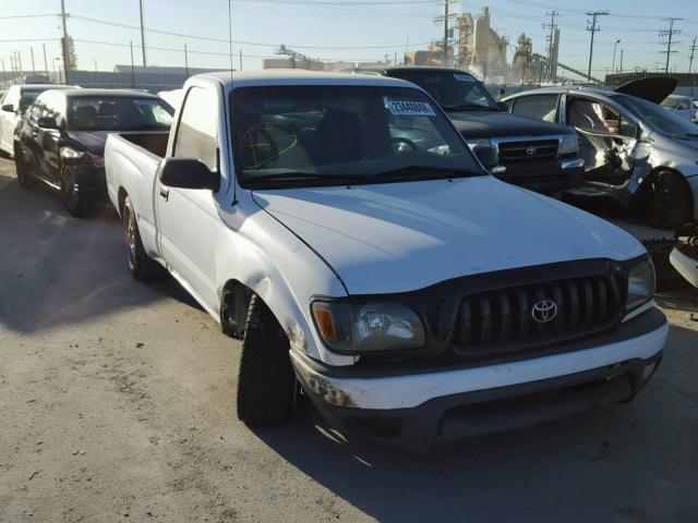 5TENL42N01Z748391 - 2001 TOYOTA TACOMA WHITE photo 1