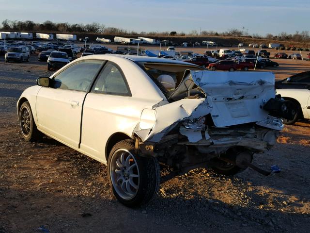 1HGEM21544L029863 - 2004 HONDA CIVIC LX WHITE photo 3