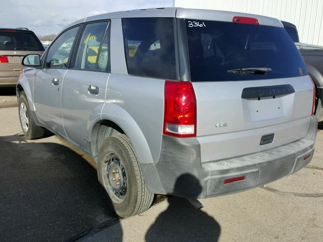 5GZCZ33D63S847096 - 2003 SATURN VUE SILVER photo 3