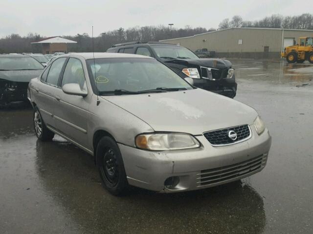 3N1CB51D73L714336 - 2003 NISSAN SENTRA XE TAN photo 1