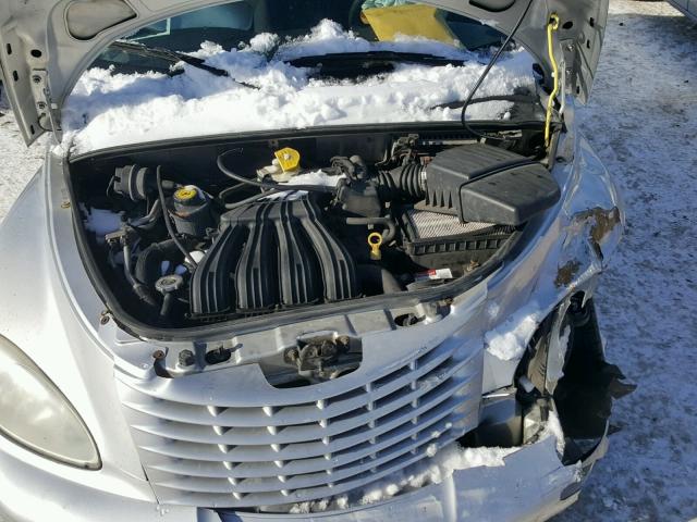 3C4FY48B44T256926 - 2004 CHRYSLER PT CRUISER SILVER photo 7