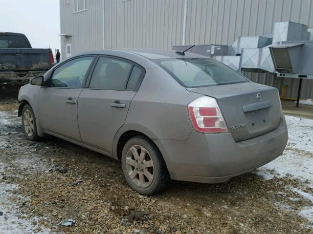 3N1AB61E38L626428 - 2008 NISSAN SENTRA 2.0 GRAY photo 3