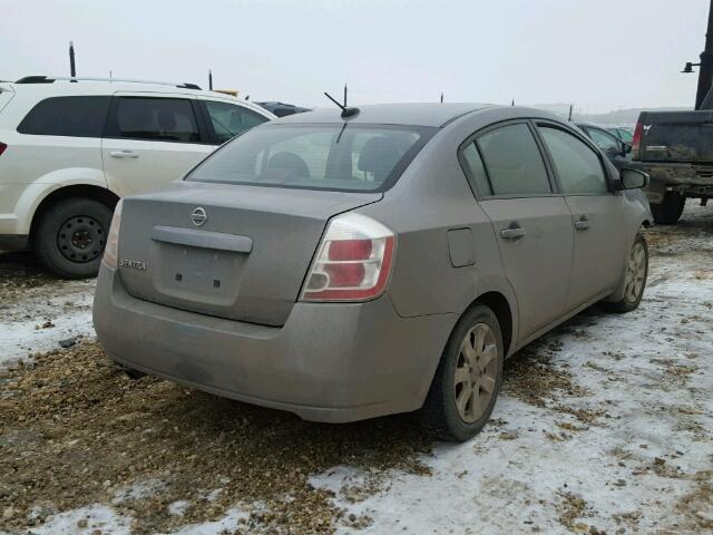 3N1AB61E38L626428 - 2008 NISSAN SENTRA 2.0 GRAY photo 4