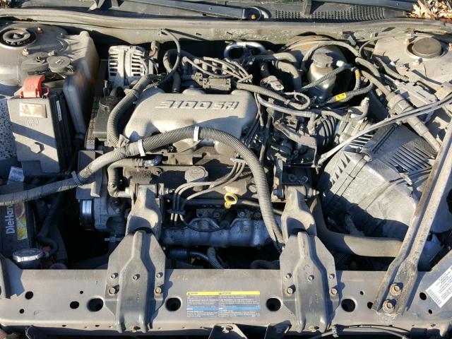 2G4WS52JX41168774 - 2004 BUICK CENTURY CU GRAY photo 7