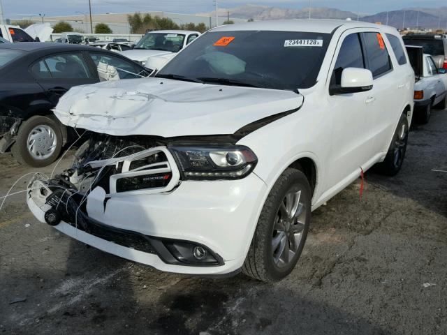 1C4SDHCT1EC974187 - 2014 DODGE DURANGO R/ WHITE photo 2