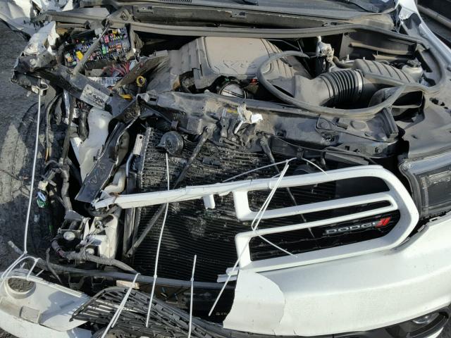 1C4SDHCT1EC974187 - 2014 DODGE DURANGO R/ WHITE photo 7