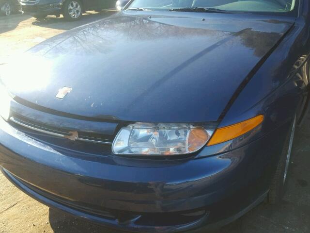 1G8JU52F4YY693430 - 2000 SATURN LS1 BLUE photo 9