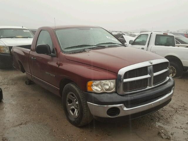 1D7HA16N73J596124 - 2003 DODGE RAM 1500 S MAROON photo 1