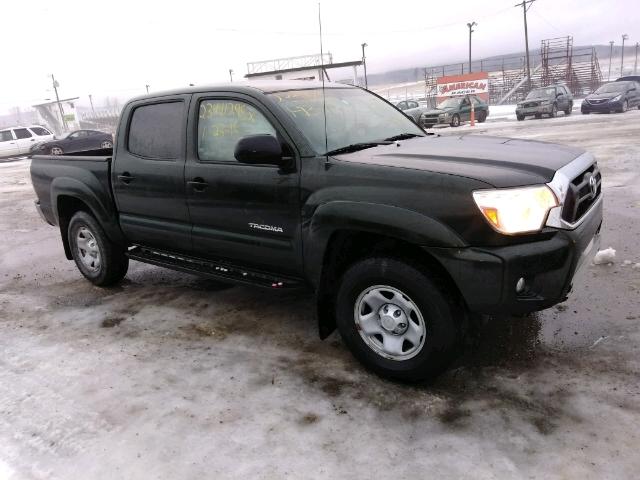 3TMLU4EN6EM148610 - 2014 TOYOTA TACOMA DOU BLACK photo 1