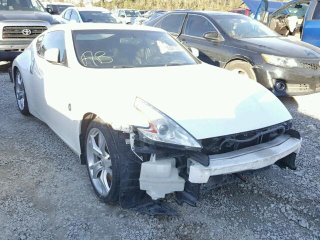 JN1AZ4EH2AM500836 - 2010 NISSAN 370Z WHITE photo 1