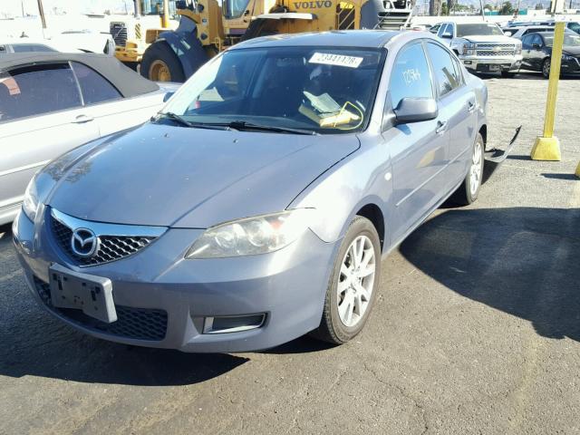 JM1BK32G071702418 - 2007 MAZDA 3 I GRAY photo 2