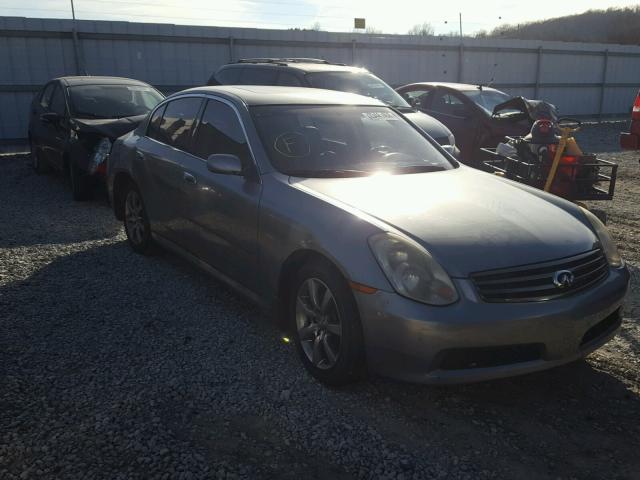 JNKCV51E35M218440 - 2005 INFINITI G35 SILVER photo 1