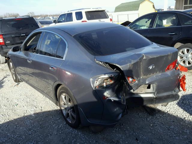 JNKCV51E35M218440 - 2005 INFINITI G35 SILVER photo 3