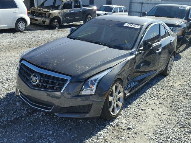 1G6AB5RA7E0149457 - 2014 CADILLAC ATS LUXURY GRAY photo 2