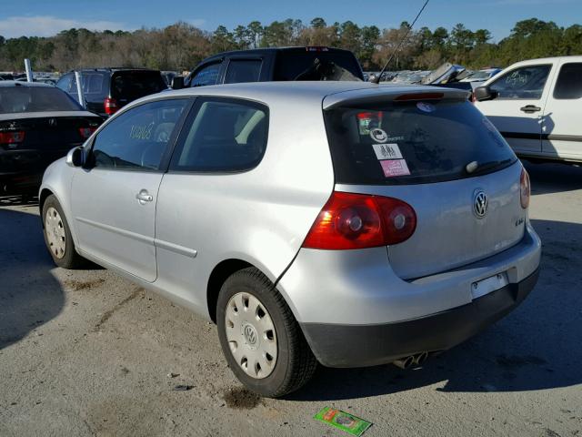 WVWBA71K58W177358 - 2008 VOLKSWAGEN RABBIT SILVER photo 3