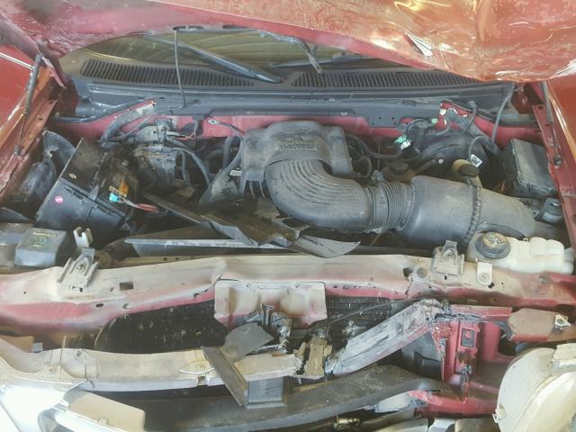 1FTRF17W1XKB66967 - 1999 FORD F150 RED photo 7