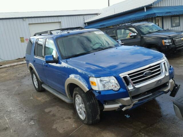 1FMEU7EE6AUA49006 - 2010 FORD EXPLORER E BLUE photo 1