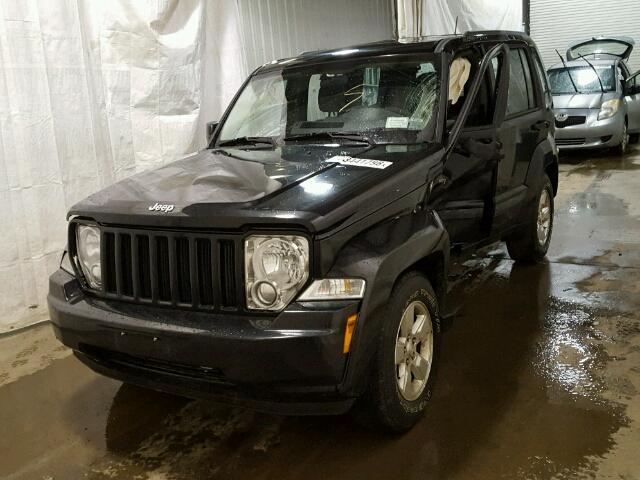 1J4PN2GK2AW131555 - 2010 JEEP LIBERTY SP BLACK photo 2