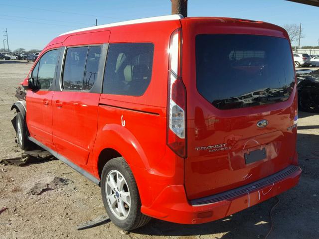 NM0GE9G70G1250427 - 2016 FORD TRANSIT CO RED photo 3