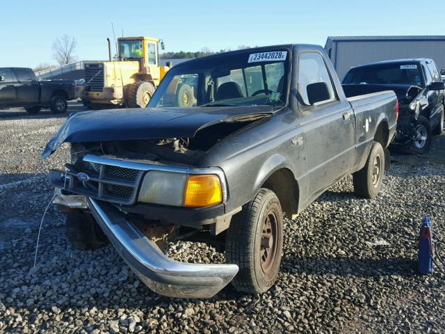 1FTCR10U5PUC88676 - 1993 FORD RANGER BLACK photo 2