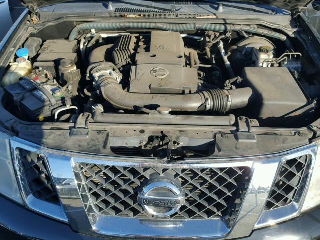 5N1AR1NN1AC624177 - 2010 NISSAN PATHFINDER BLACK photo 7