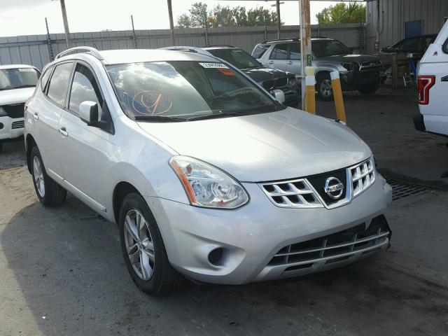 JN8AS5MT8CW293829 - 2012 NISSAN ROGUE S SILVER photo 1