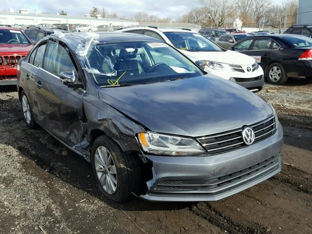 3VWD67AJ0GM243621 - 2016 VOLKSWAGEN JETTA SE GRAY photo 1