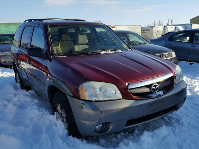 4F2YZ04123KM44839 - 2003 MAZDA TRIBUTE LX MAROON photo 1